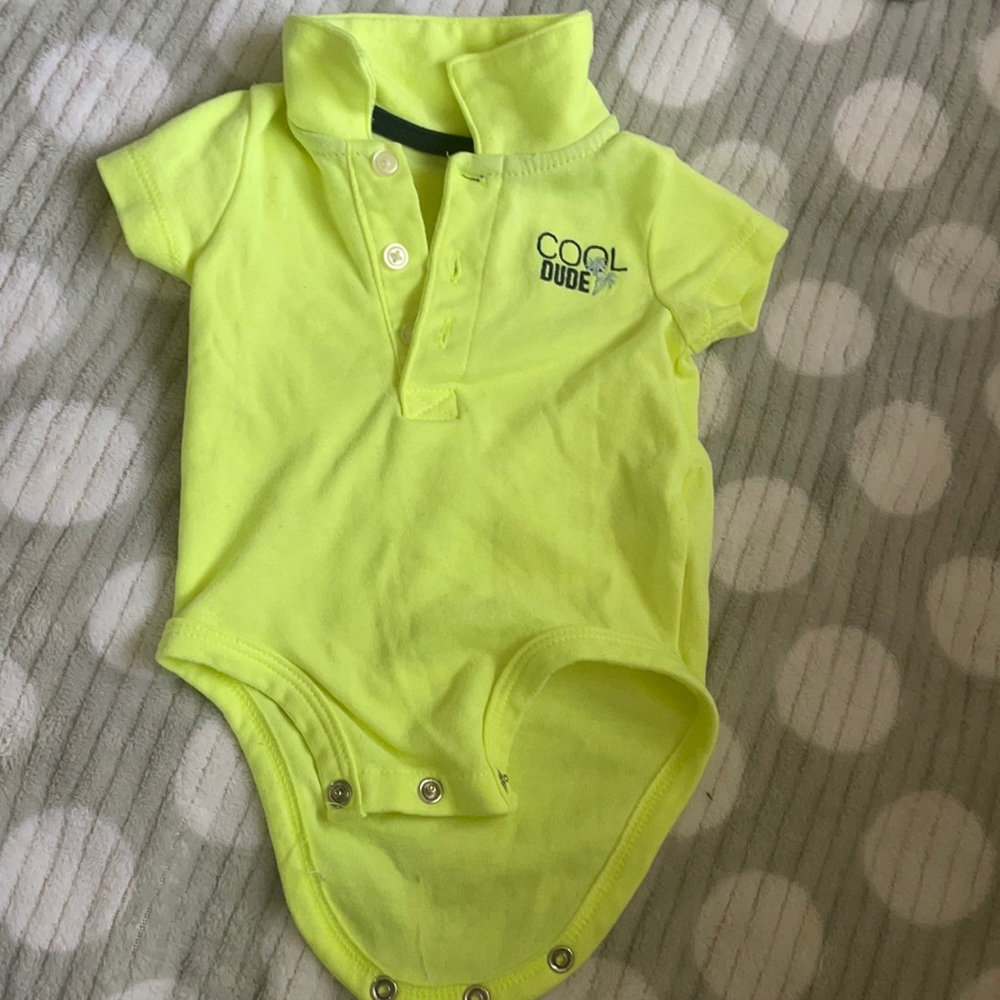 Yellow onsie- summer time